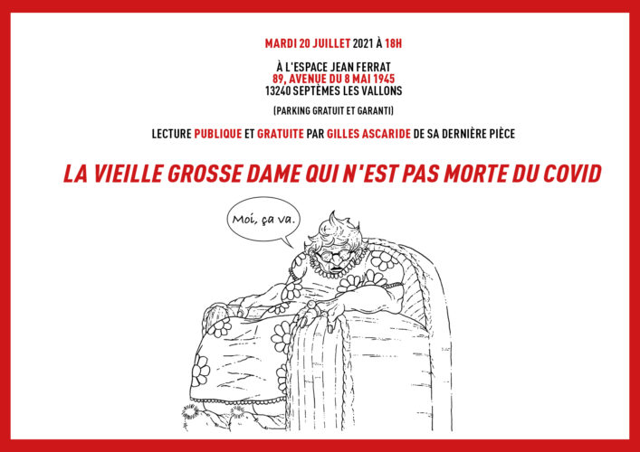 Lecture publique gratuite le 20 juillet…