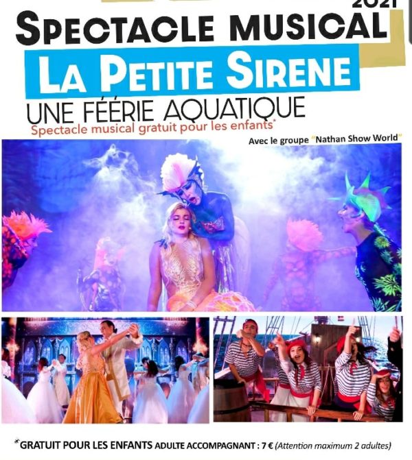 Spectacle musical "La petite sirène"..