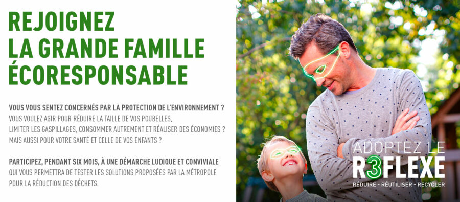 La Métropole recherche 50 familles souhaitant relever le défi du 0 déchet !