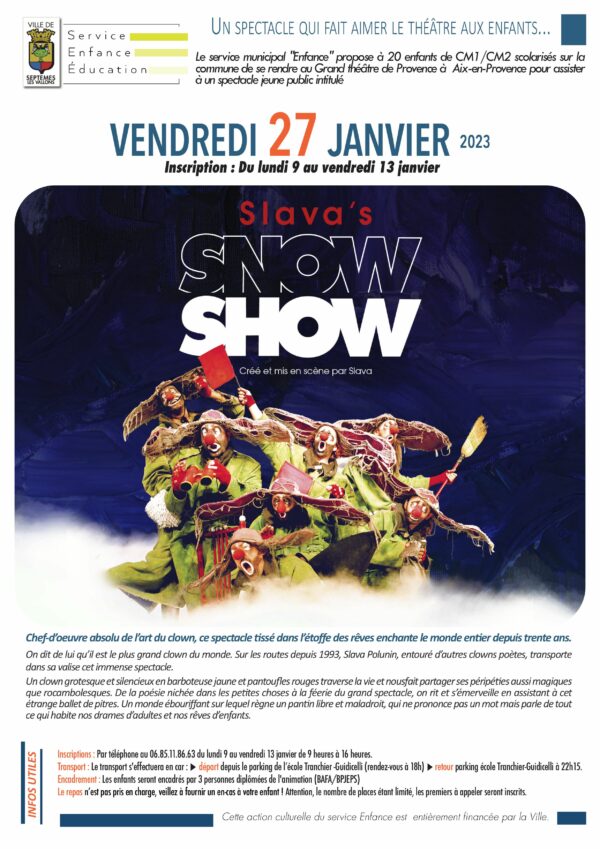 Slava's Snow Show : spectacle pour faire aimer le théâtre aux enfants
