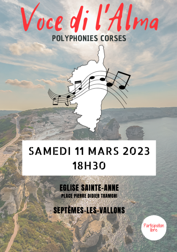 Polyphonies Corse samedi 11 mars