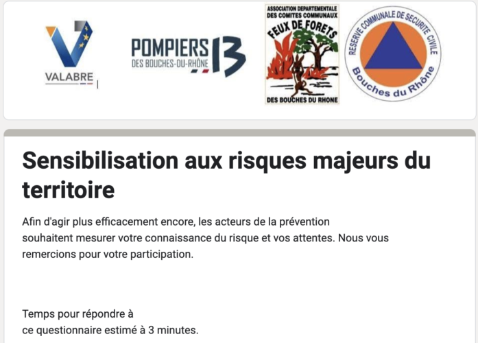 Sensibilisation aux risques majeurs du territoire