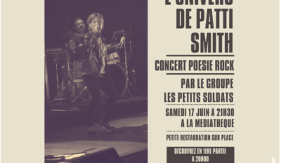 Concert « Dans l’univers de Patti Smith »