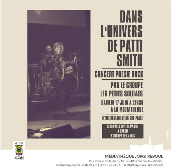 Concert "Dans l'univers de Patti Smith"