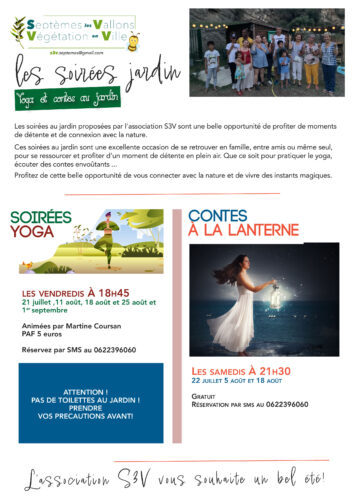 Les soirées jardin par S3V – 8/8