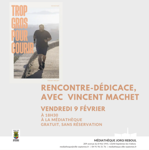 Rencontre-dédicace avec Vincent Machet