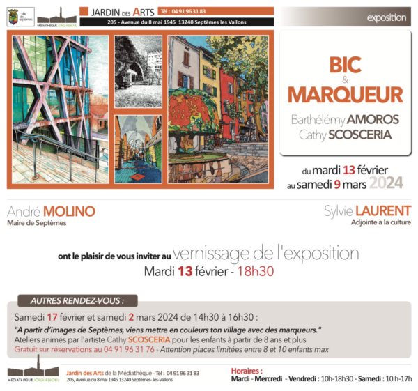 Exposition "Bic & Marqueur”