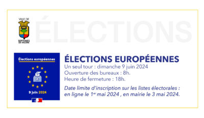 Élections européennes, dernière ligne droite pour vous inscrire sur les listes électorales !