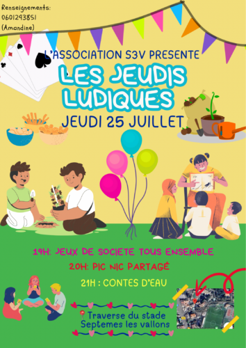 Les jeudis ludiques par S3V