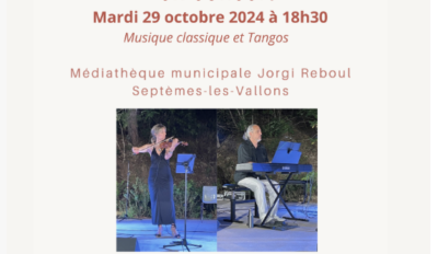 Concert classique piano et violon par le duo Alligoria