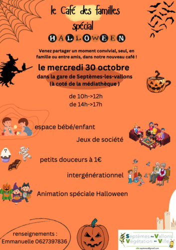 le Café des familles spécial Halloween