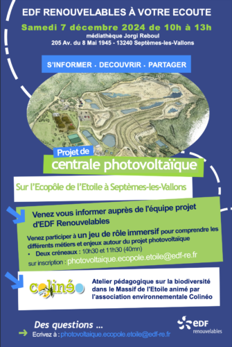 Concertation sur le projet de centrale photovoltaïque