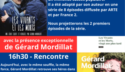 Projection-rencontre avec la présence de Gérard Mordillat