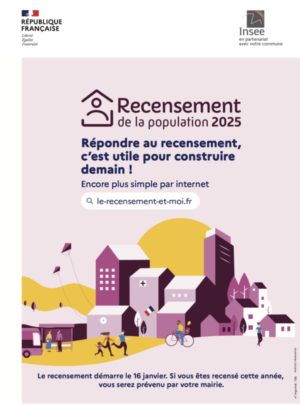 Le recensement, c'est pour bientôt !