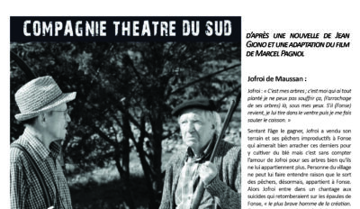 Théâtre “Jofroi”, une nouvelle de Jean Giono