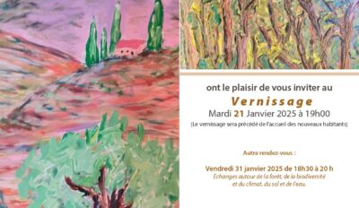 Exposition “Des arbres et des couleurs” de Nicolas Plazanet