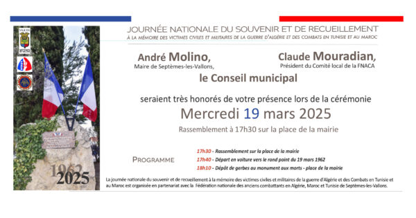 Commémoration du 19 mars