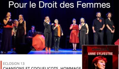 Concert “chansons et coquelicots”, hommage à Anne Sylvestre