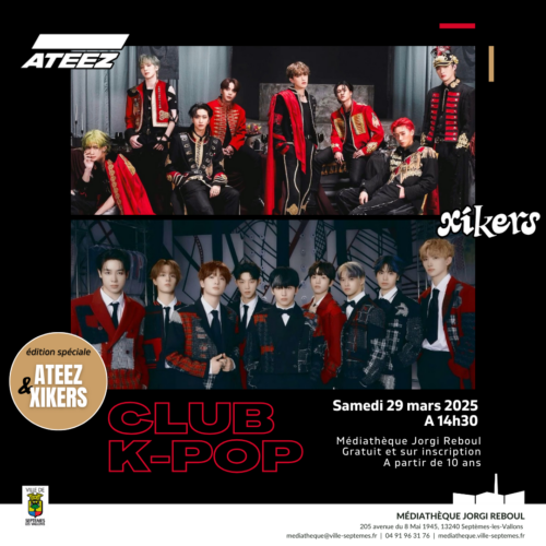 Club K-Pop édition spéciale « Ateez & Xikers »