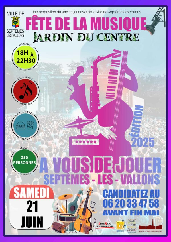 Fête de la musique - les candidatures sont ouvertes !