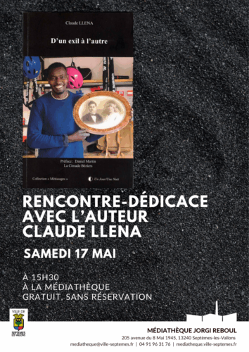 Rencontre-dédicace avec l’auteur Claude Llena