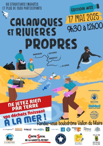 Calanques et rivières propres