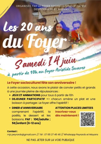 Les 20 ans du foyer Aristide Suarez