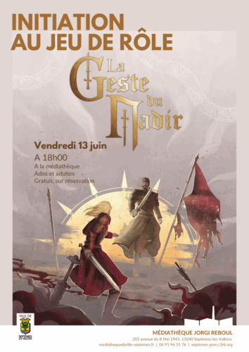 Initiation au jeu de rôle “La geste du Nadir“