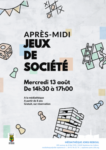 Après-midi jeux de société