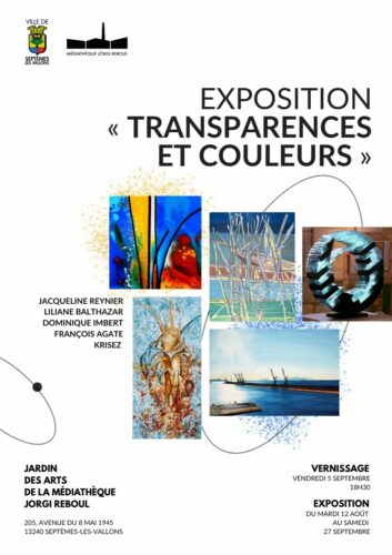 Exposition “Transparences et couleurs”