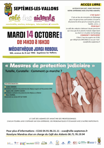 Café des aidants “mesures de protection judiciaire”