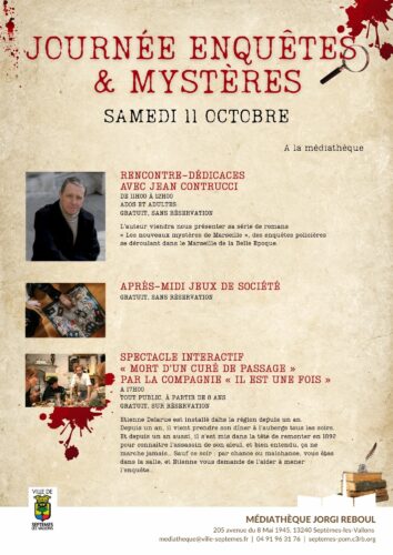 Journée “enquêtes & mystères”