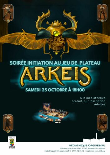 Soirée jeu de plateau “Arkeis”