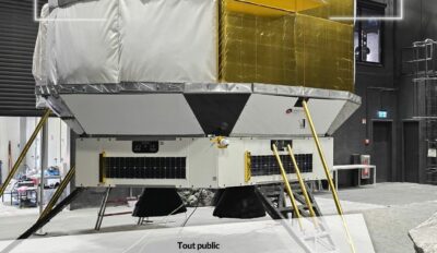 Visite de l’habitat lunaire Eurohab