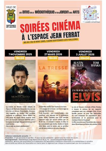 Soirée ciné : “Le Comte de Monte Cristo”