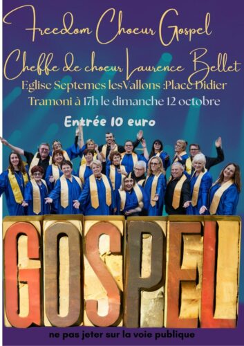 Concert de Gospel en l’église Sainte-Anne