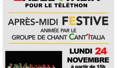 Après-midi festive au profit du Téléthon