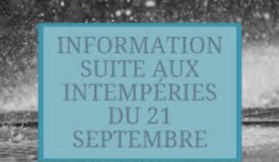 Intempéries du 21 septembre 2025 : Septèmes reconnue en état de catastrophe naturelle