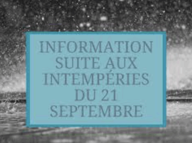 Intempéries du 21 septembre 2025 : Septèmes reconnue en état de catastrophe naturelle