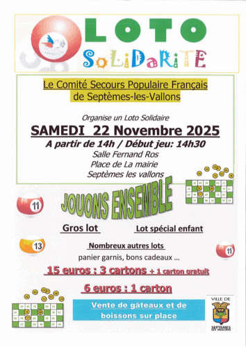 Loto du Secours populaire