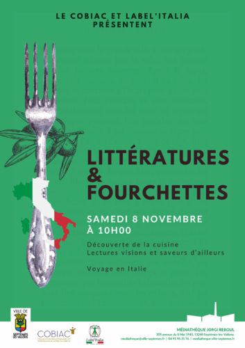 Littératures & Fourchettes “voyage en Italie”
