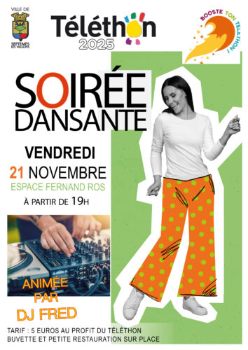 Soirée dansante au profit du Téléthon