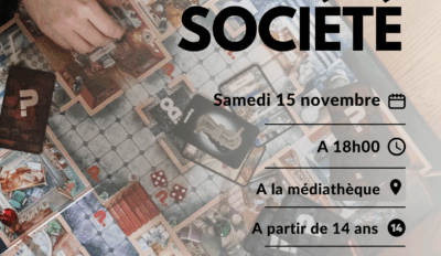 Soirée jeux de société