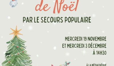 Atelier de décoration de Noël 1/2