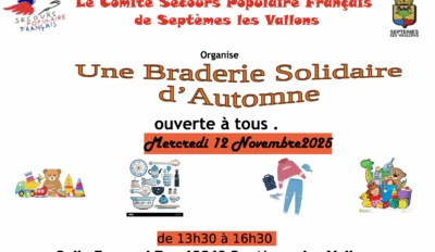 Braderie solidaire du Secours populaire