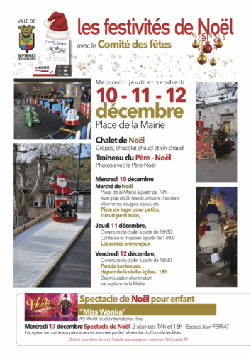 Les festivités de Noël