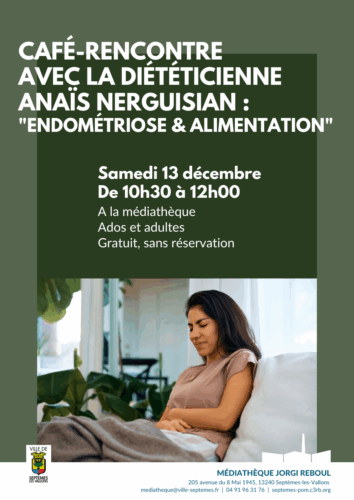 Café-rencontre avec la diététicienne Anaïs Nerguisian