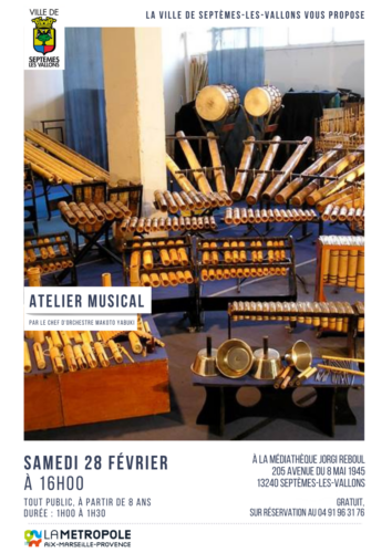 Atelier musical par Bamboo Orchestra