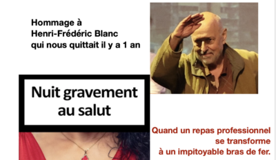 Théâtre hommage à Henri-Frédéric Blanc