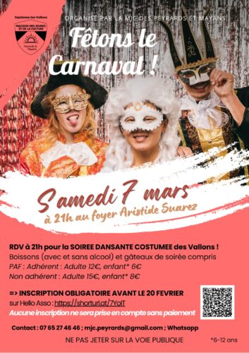 Carnaval de la MJC des Peyrards et Mayans